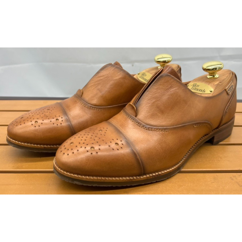 Pikolinos Pyrgos Leather Slip On Oxford Loafers Women's Size 40 Comfort Casual - Picture 5 of 12
